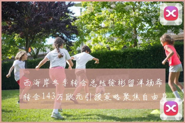 西海岸冬季转会总结徐彬留洋杨希转会143万欧元引援策略聚焦自由身球员